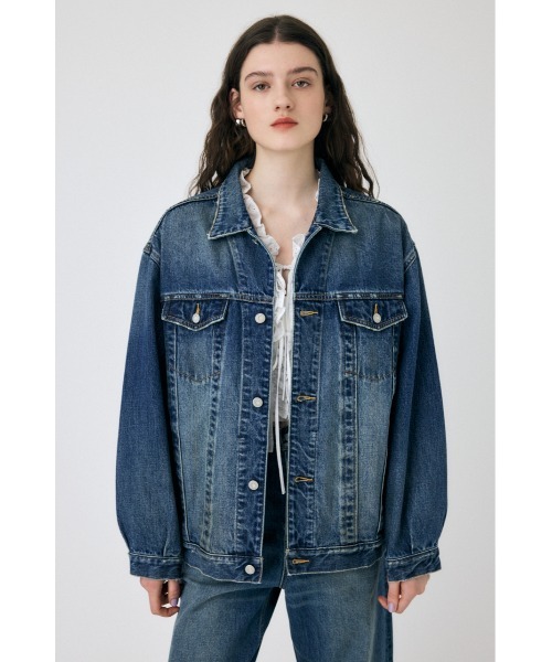 マウジー Gジャン サイズ1 MOUSSY デニムジャケット gジャン 「セットアップ対応」OVERDYE