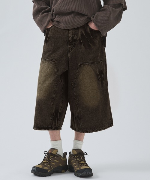 SWAGVIBE ジーンズ 「SWAGVIBE」Vintage Make Double Knees Loose Fit