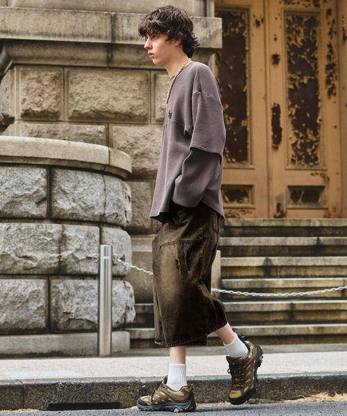 SWAGVIBE ジーンズ 「SWAGVIBE」Vintage Make Double Knees Loose Fit