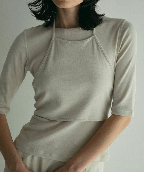 anuke tシャツ Layered Highgauge T-shirts レディース