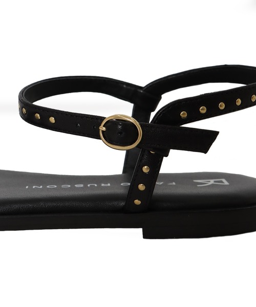 新品☆FABIO RUSCONIビッグスタッズフラットサンダル☆35 EDIT.FOR LULU｜【FABIO RUSCONI/ ファビオルスコーニ】スタッズ
