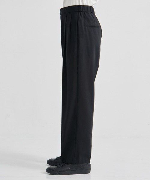ATON スラックス 「ATON / エイトン」TWIST WOOL TROPICAL TWO