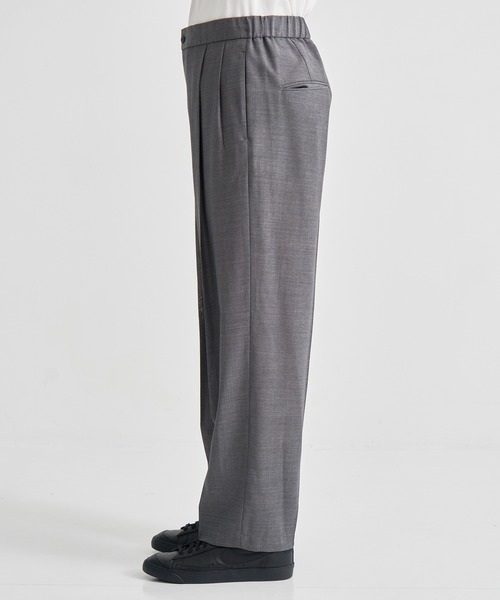 ATON スラックス ATON スラックス 「ATON / エイトン」TWIST WOOL TROPICAL TWO