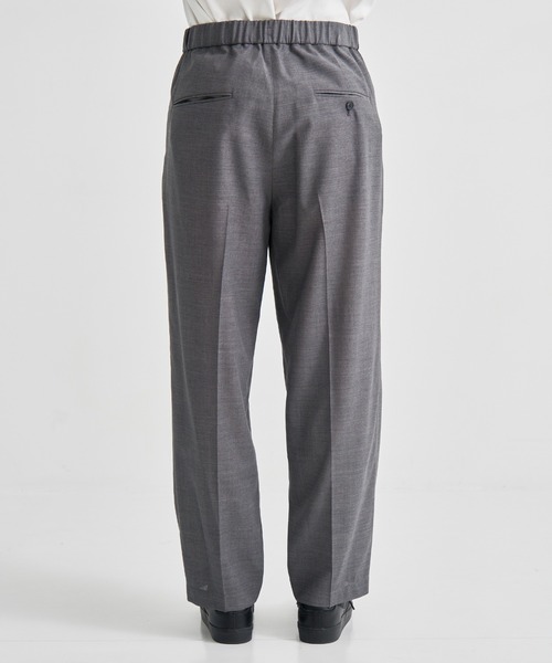 ATON スラックス 「ATON / エイトン」TWIST WOOL TROPICAL TWO