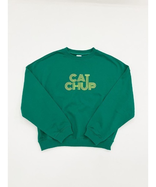 tシャツ 「Catchup」Catchupグラフィックスウェットトップス（大人サイズ） レディース