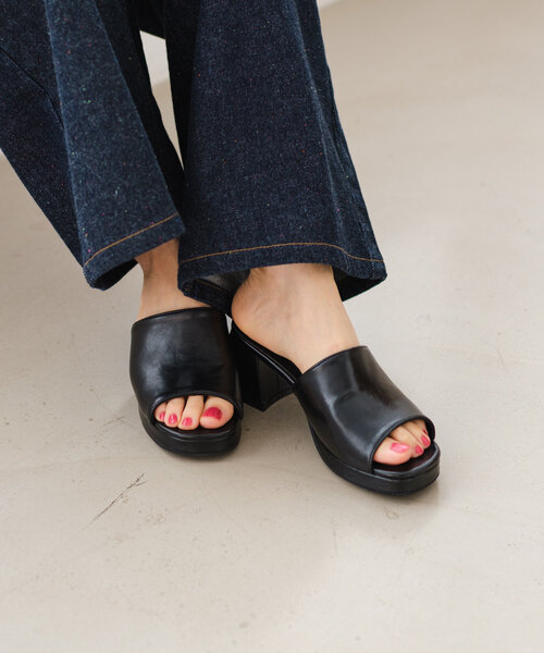 サンダル・ミュール Castaner Sandals Kastane サンダル 「スウェード＆PUレザー」ラウンドミュール