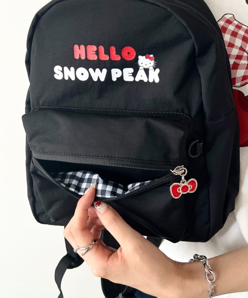 スノーピーク　バックパック　ブラック　美品 snow peak 最大46%☆8/3限定 スノーピーク ショルダーバッグ