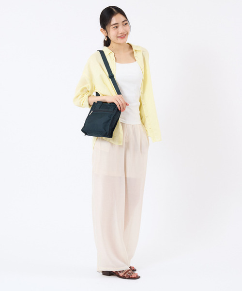 すぐ届く【LeSportsac】GH ミニトートバッグ ショルダー付き GH MINI N/S TOTEダークオリーブ （トートバッグ）｜LeSportsac