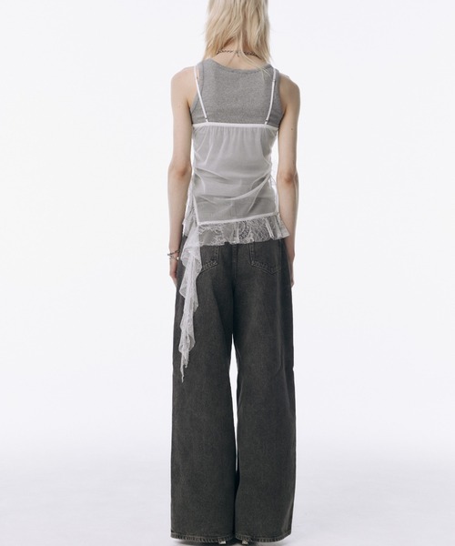 JOSE MOON（ジョゼムーン） キャミソール LACE TRIM CAMI/レーストリム