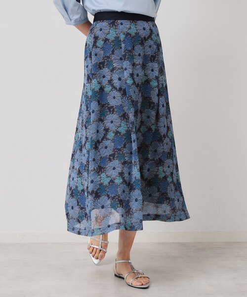 SunaUna（スーナウーナ） スカート 「＆yours project／S〜L」レース柄