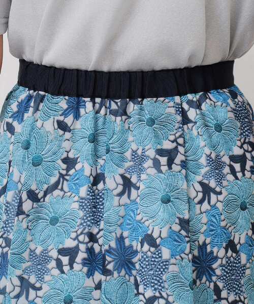 SunaUna（スーナウーナ） スカート 「＆yours project／S〜L」レース柄