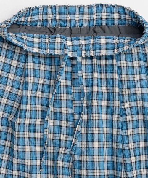 MAISON SPECIAL パンツ Multi Plaid Easy Pants/マルチチェック