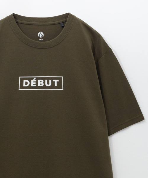 tシャツ T-GRAPHICS ボックスロゴマークプリント半袖Tシャツ メンズ