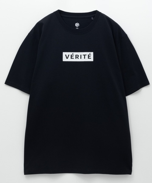 tシャツ T-GRAPHICS ボックスロゴマークプリント半袖Tシャツ メンズ