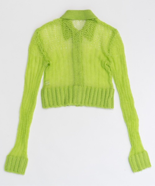 MAISON SPECIAL グレー カーディガン　新品 最安価 MAISON SPECIAL(メゾンスペシャル)｜Cotton Fabric Lace Colored