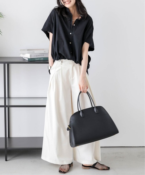 ブラウス シャツ ウエストドローストリングシャツ レディース JILL by JILL STUART｜ウエストドローストリングシャツ