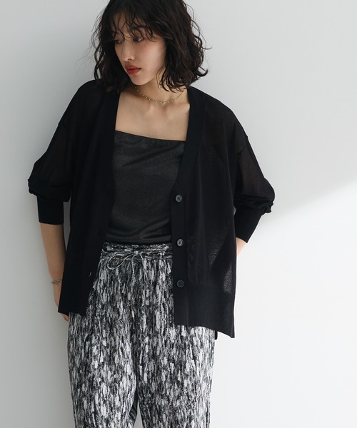 Green Parks（グリーンパークス） カーディガン 「ZOZO限定」接触冷感V