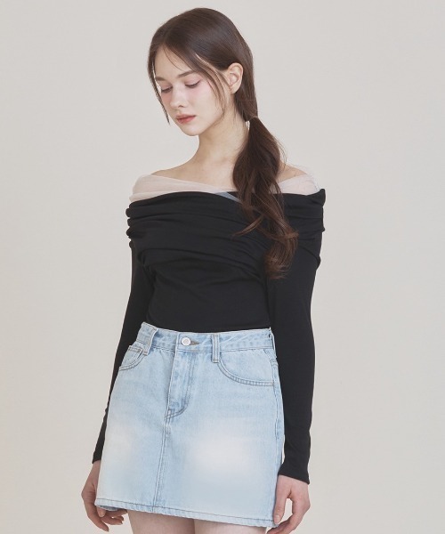 NOT YOUR ROSE 「NOTYOURROSE」Sana top / 「ノットユアローズ NOT YOUR ROSE 「NOTYOURROSE」Sana top / 「ノットユアローズ