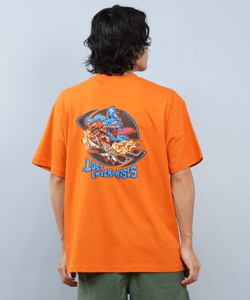 LOST tシャツ 「限定商品」lost/ロスト 半袖Tシャツ バック