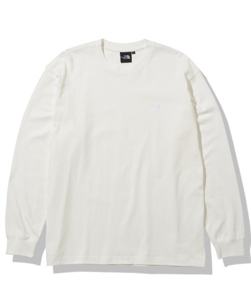 THE NORTH FACE オフホワイト 長袖シャツ THE NORTH FACE 「THE FACE」 長袖Tシャツ L オフホワイト