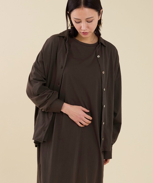 ブラウス シャツ 「marmors」ALBINI cut shirt レディース