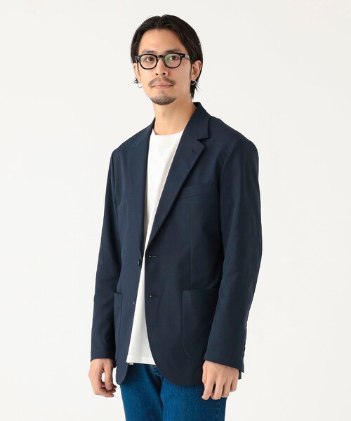 新品　BEAMSメンズテーラードジャケット　Sサイズ B：MING by BEAMS（ビーミング by ビームス） ジャケット テーラード