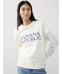BANANA REPUBLIC バナナリパブリックパフスリーブ スウェットシャツ セール】パフスリーブ スウェットシャツ（スウェット）｜BANANA