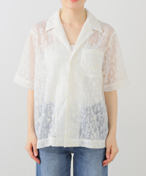 SLOBE IENA ブラウス シャツ HOSBJERG/ホスビョーグ レース SLOBE IENA ブラウス シャツ HOSBJERG/ホスビョーグ レース