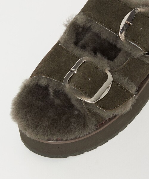 エミュ ムートンクロスサンダル EMU Australia サンダル 「別注」「EMU Australia」ムートン