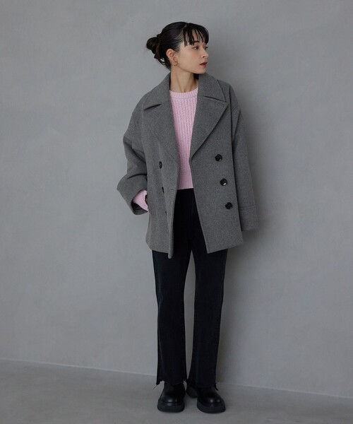 EMMEL REFINES（エメル リファインズ） ピーコート pコート 「EMMEL