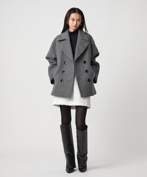 EMMEL REFINES（エメル リファインズ） ピーコート pコート 「EMMEL