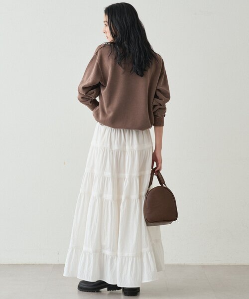Loungedress（ラウンジドレス） スカート ギャザーティアードスカート