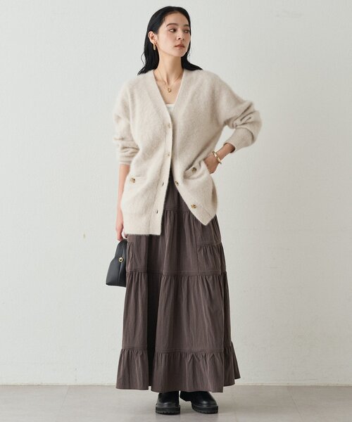 Loungedress（ラウンジドレス） スカート ギャザーティアードスカート