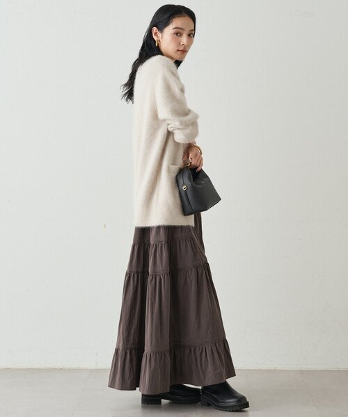 Loungedress（ラウンジドレス） スカート ギャザーティアードスカート