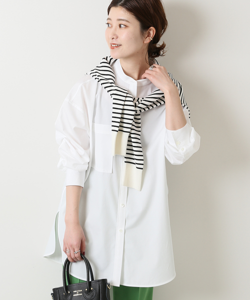 「Spick & Span」 長袖ブラウス FREE ホワイト レディース_画像8