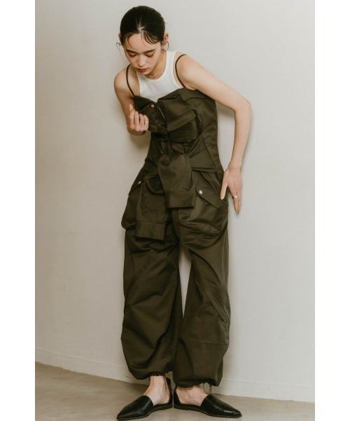 knuth marfクヌースマーフsummer jumpsuit オーバーオール knuth marf jump suits ジャンプスーツ クヌースマーフ - メルカリ