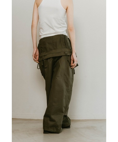 Knuth Marf サロペット オーバーオール 2way front cross all in