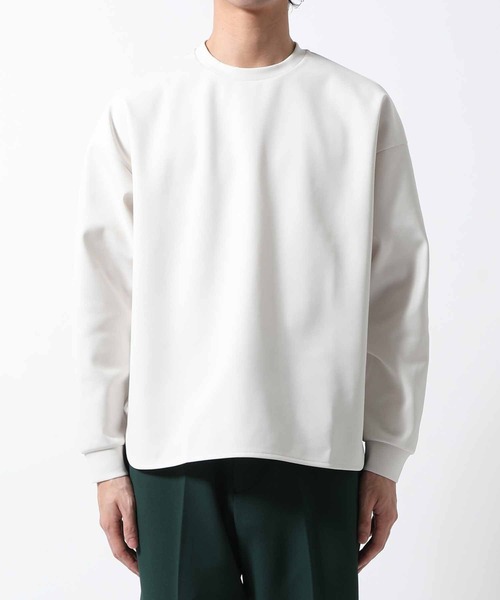「ADAM ET ROPE'」 長袖Tシャツ M グレー メンズ