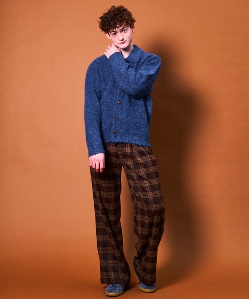 Zooodle カーディガン Knit Polo Cardigan - ニットポロカーディガン