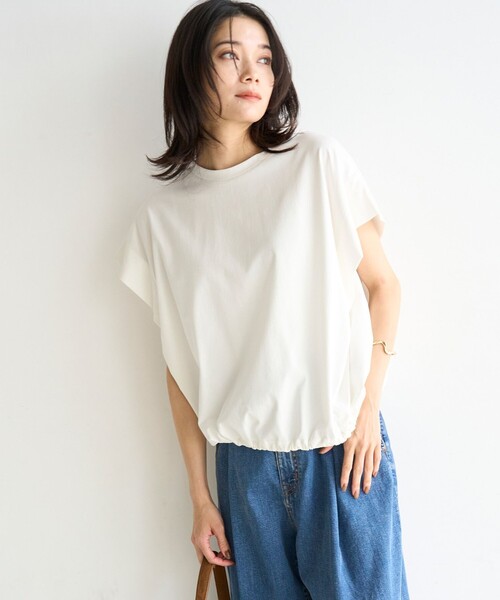 「UNFILO」 ノースリーブトップス SMALL ベージュ レディース_画像2