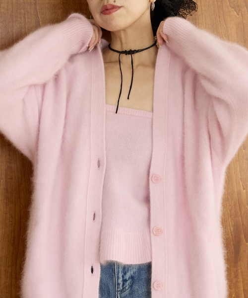 IENA LA BOUCLE（イエナラブークル） キャミソール ファーニット