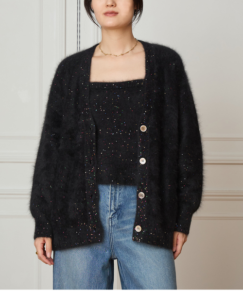 IENA LA BOUCLE（イエナラブークル） キャミソール ファーニット