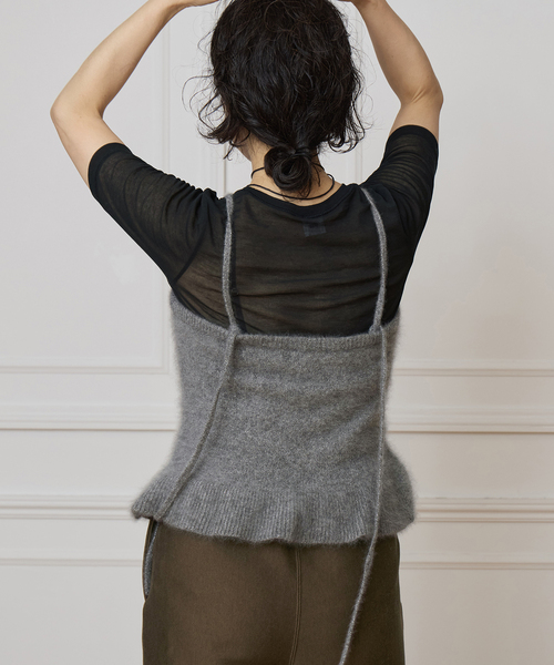 IENA LA BOUCLE（イエナラブークル） キャミソール ファーニット