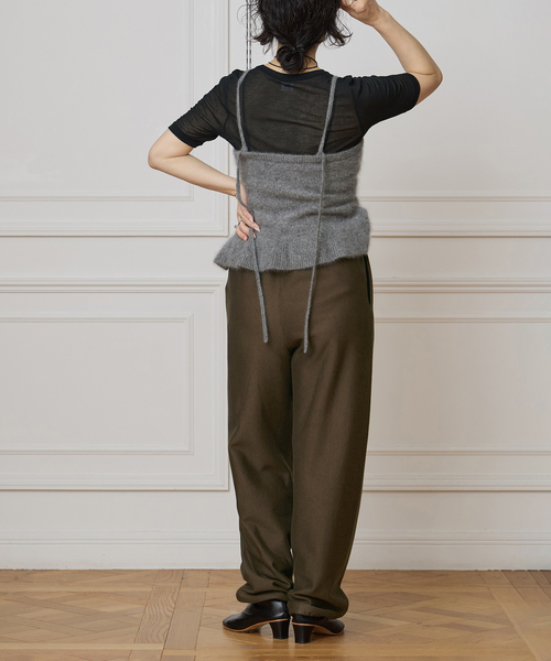 IENA LA BOUCLE（イエナラブークル） キャミソール ファーニット