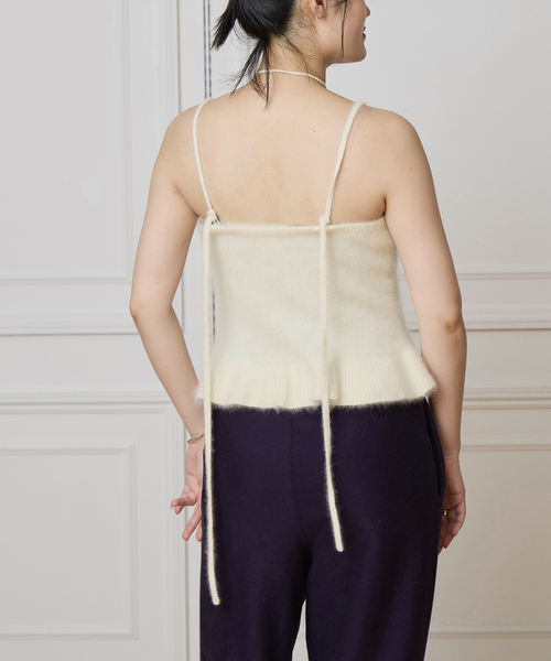 IENA LA BOUCLE（イエナラブークル） キャミソール ファーニット