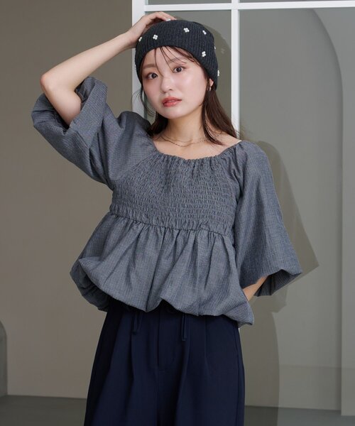 Kastane バルーンブラウス　2WAY Kastane 【2WAY/4色展開】バルーンブラウス - メルカリ