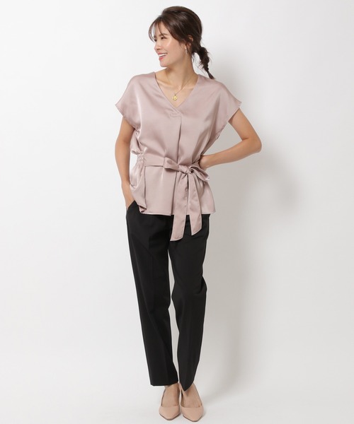 「BABYLONE」 半袖ブラウス 38 ピンク レディース_画像2