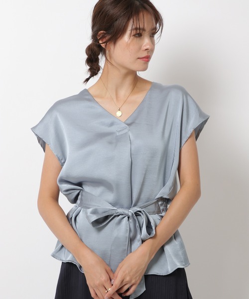 「BABYLONE」 半袖ブラウス 38 ピンク レディース_画像5