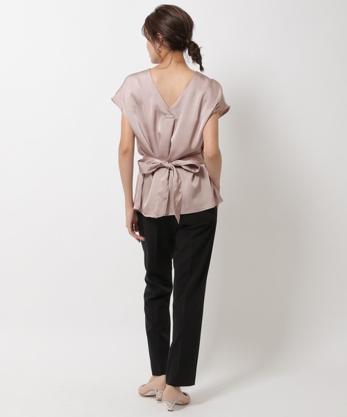 「BABYLONE」 半袖ブラウス 38 ピンク レディース_画像8