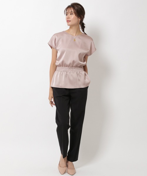 「BABYLONE」 半袖ブラウス 38 ピンク レディース_画像9